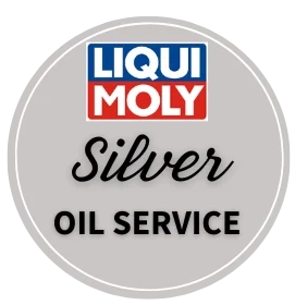 Silver Oil Service Package Logo